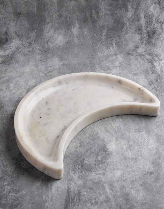 Black Marble, Moon Tray, Nacho Tray, Hummus Platter, Falafel Platter, Cake Stand, Cupcake Stand, Hummus Serving Plate