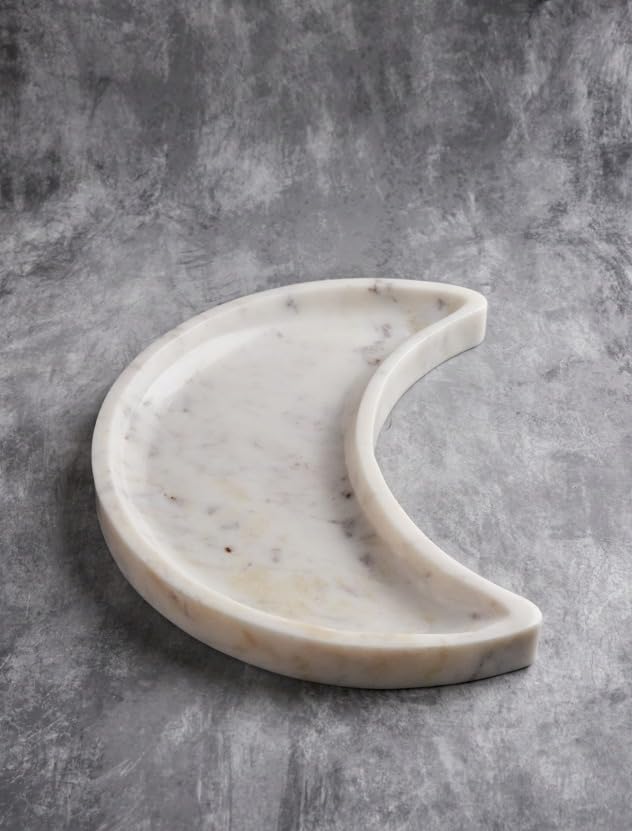 Black Marble, Moon Tray, Nacho Tray, Hummus Platter, Falafel Platter, Cake Stand, Cupcake Stand, Hummus Serving Plate