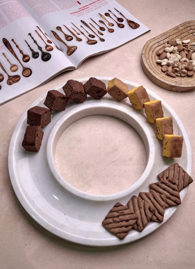 Tea and Coffee, Falafel Platter, Cake Plate, Cupcake Plate, Breakfast Plate, Snack Tray, Luxury Tableware, Hummus Serving Plate, Round Platter, Aarti Tray