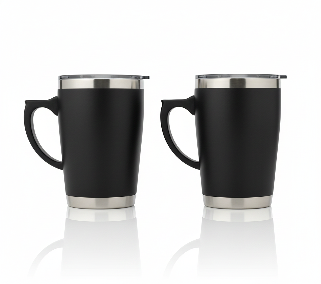 Stainless Steel Travel Mug | 350 ml Single Wall BPA-Free Coffee Mug