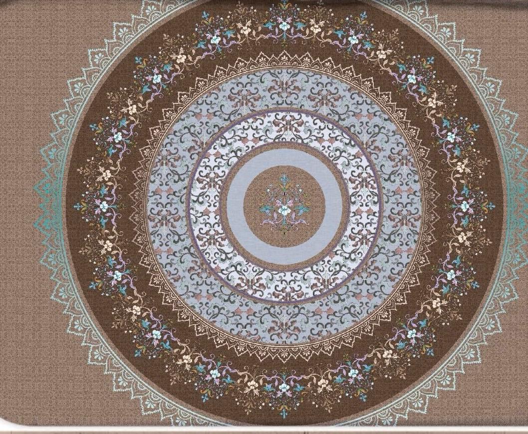 Regal Mandala Luxe – Digital Print Satin Cotton Bedsheet