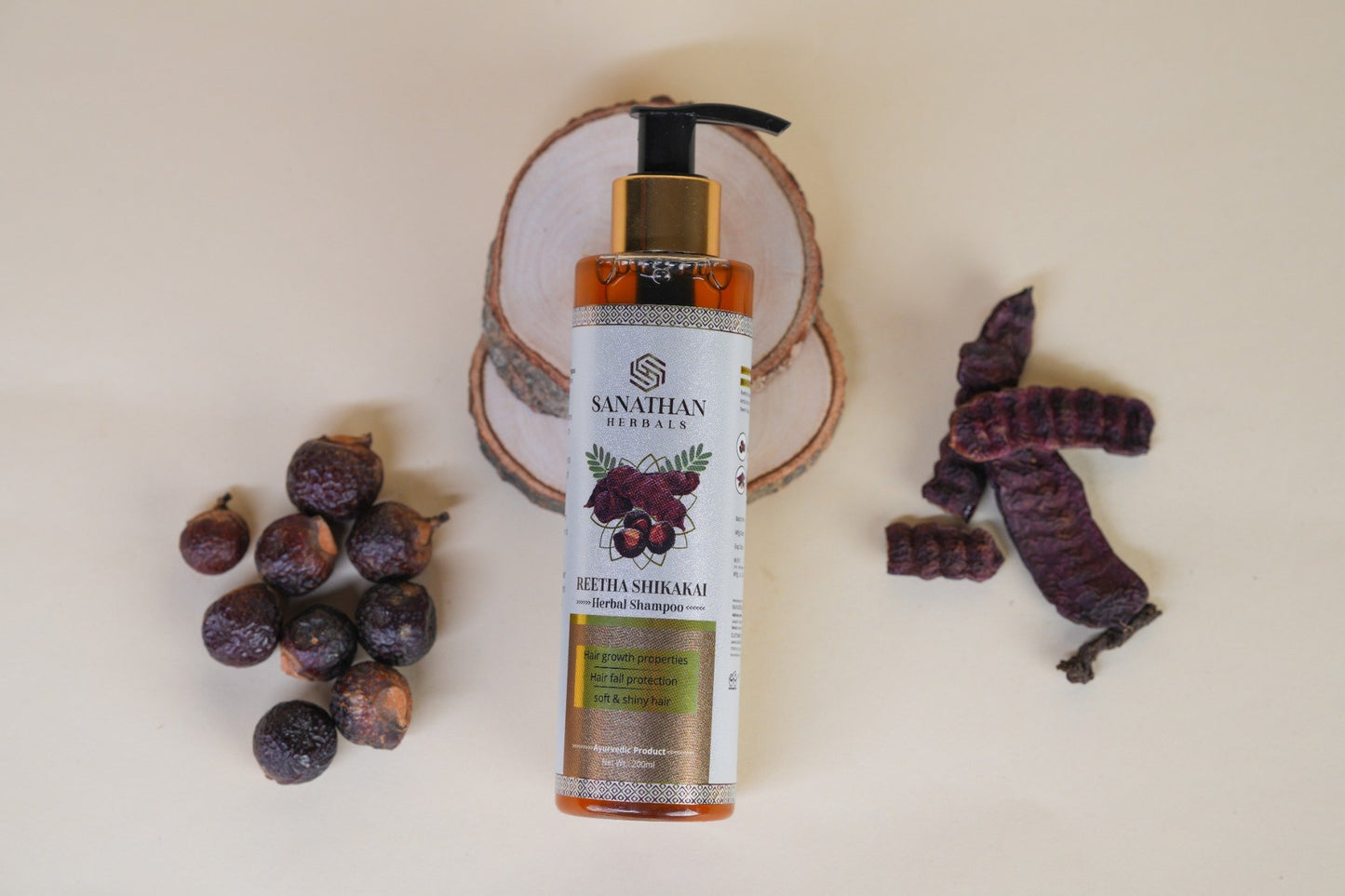Reetha Shikakai Herbal Shampoo 200ML