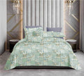 Premium Cotton Geometric Diamond Bedsheet Set – King Size 114x120, 320 TC with Pillow Covers