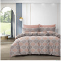 Luxury Cotton Double Bedsheet with 2 Pillow Covers – 108x108 Inches | TC 210 | Elegant Floral Design