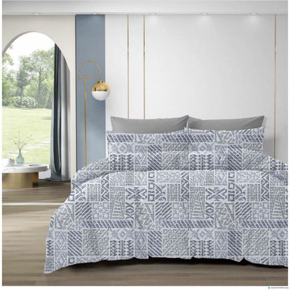 Premium Dual Color Cotton Bedsheet – 210 TC, 108x108 Inches (King Size)
