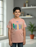 Boys Printed Cotton T-Shirt – “SPIRIT” Graphic Casual Kids Wear