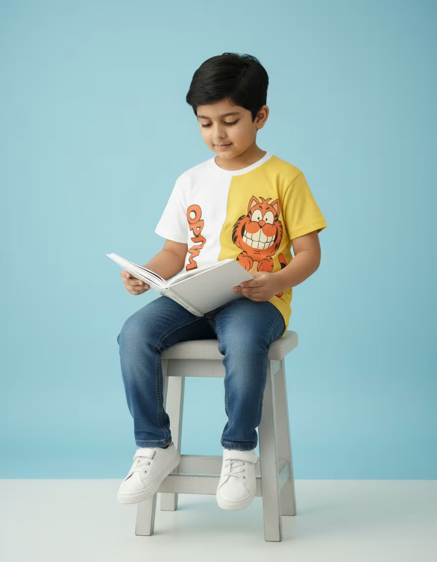 Optimistic Tiger Graphic T-Shirt