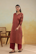 Cotton Long Kurti — Comfortable Straight Fit Daily Wear