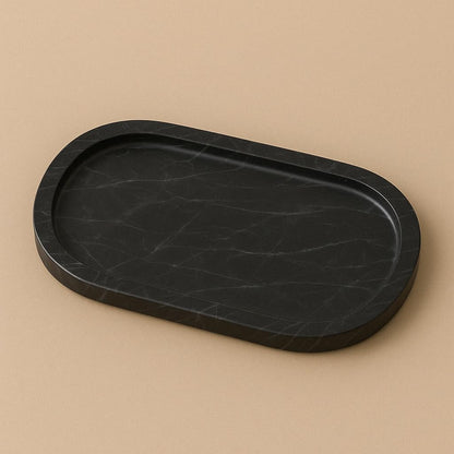 Serving Tray, Black Marble, Vanity Tray