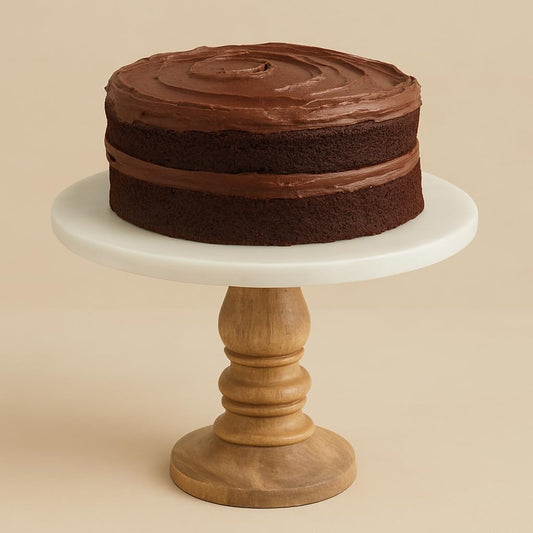Cake Stand, Cake Stand for Cutting, Marble Cake Platter