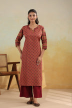 Cotton Long Kurti — Comfortable Straight Fit Daily Wear
