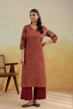 Cotton Long Kurti — Comfortable Straight Fit Daily Wear