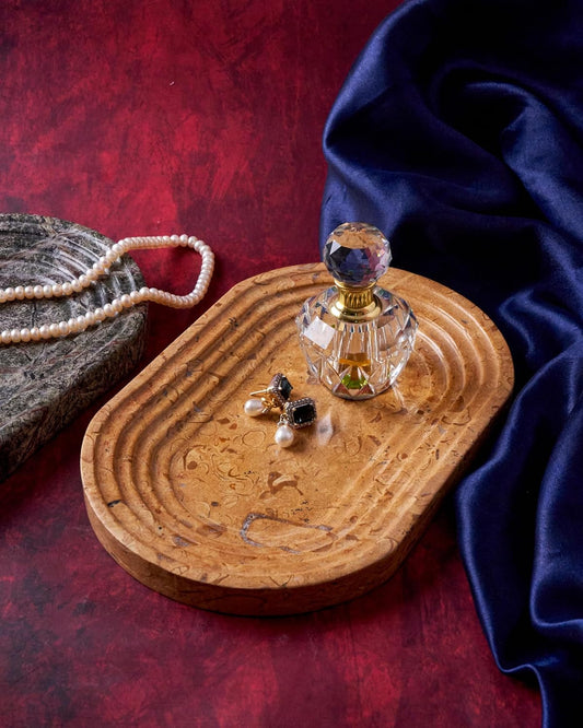 Serving Tray, Black Marble, Vanity Tray, Golden Marble, Gold Tray