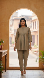 Sage Serenity Pure Cotton Co-ord Set