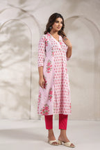Pure Cotton Hand-Block Printed Kurti — Elegant Daily Wear