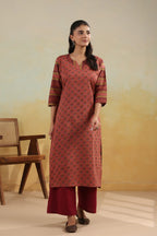 Cotton Long Kurti — Comfortable Straight Fit Daily Wear