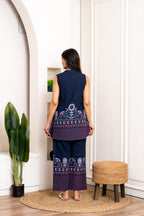 Mustard Cotton Printed Co-ord Set
