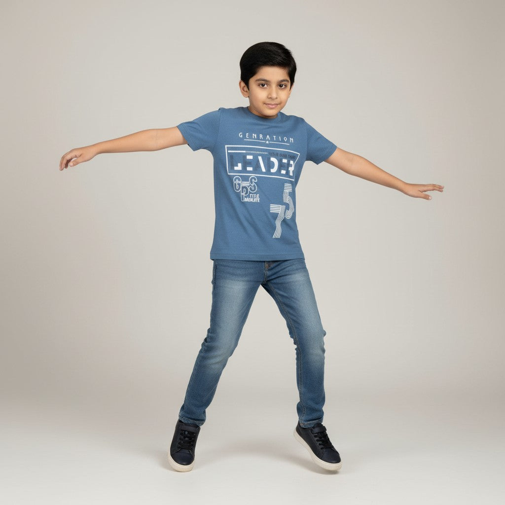 Boys Blue “Generation Leader” Printed T-Shirt