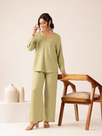 Women’s Sage Green Western Co-Ord Set