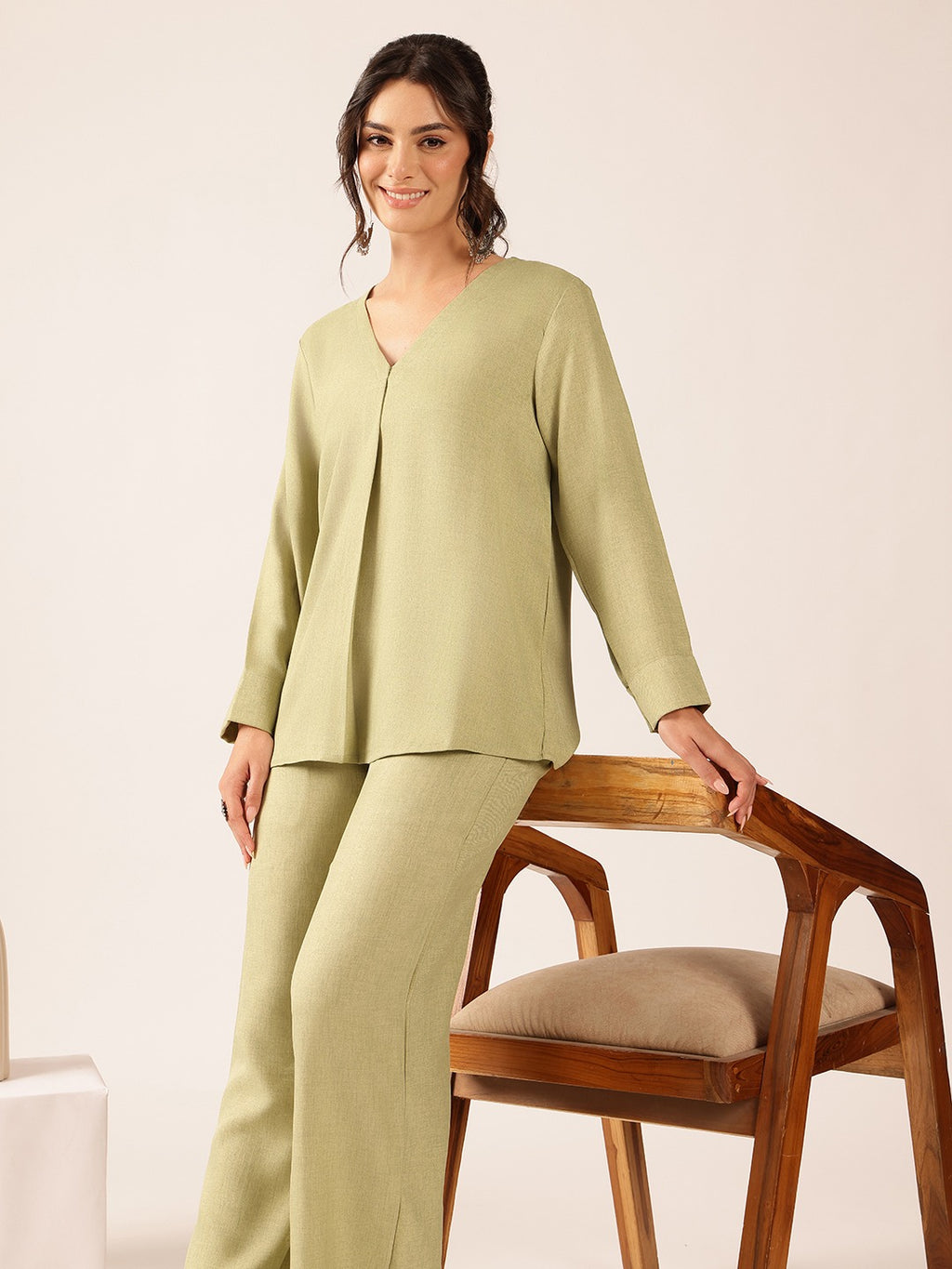 Women’s Sage Green Western Co-Ord Set