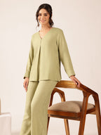 Women’s Sage Green Western Co-Ord Set