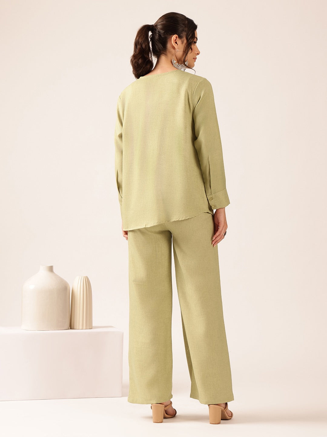 Women’s Sage Green Western Co-Ord Set