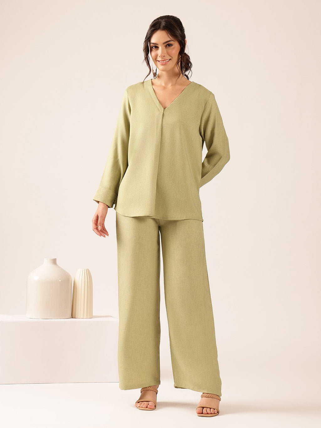 Women’s Sage Green Western Co-Ord Set
