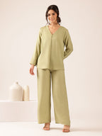 Women’s Sage Green Western Co-Ord Set