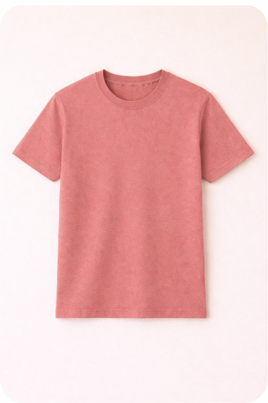 Baby Pink - Kids Premium Cotton T-Shirt – 180 GSM Super Combed | Soft, Durable & Everyday Comfort