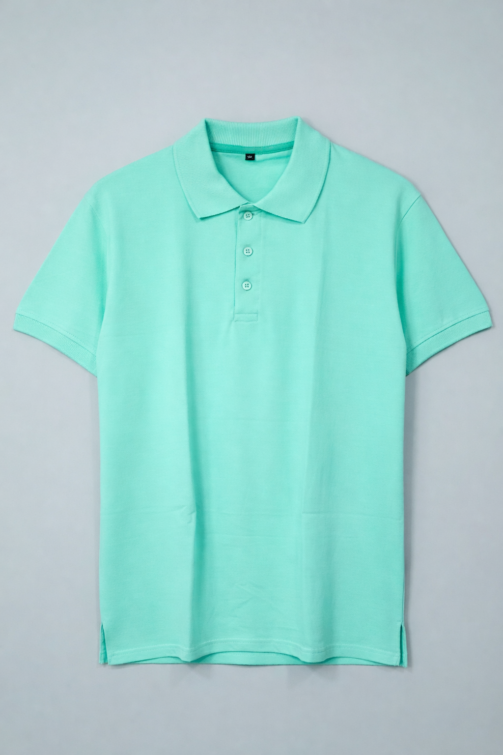 Sea Blue Premium 100% Combed Compact Cotton Polo T-Shirt | Soft • Durable • Breathable