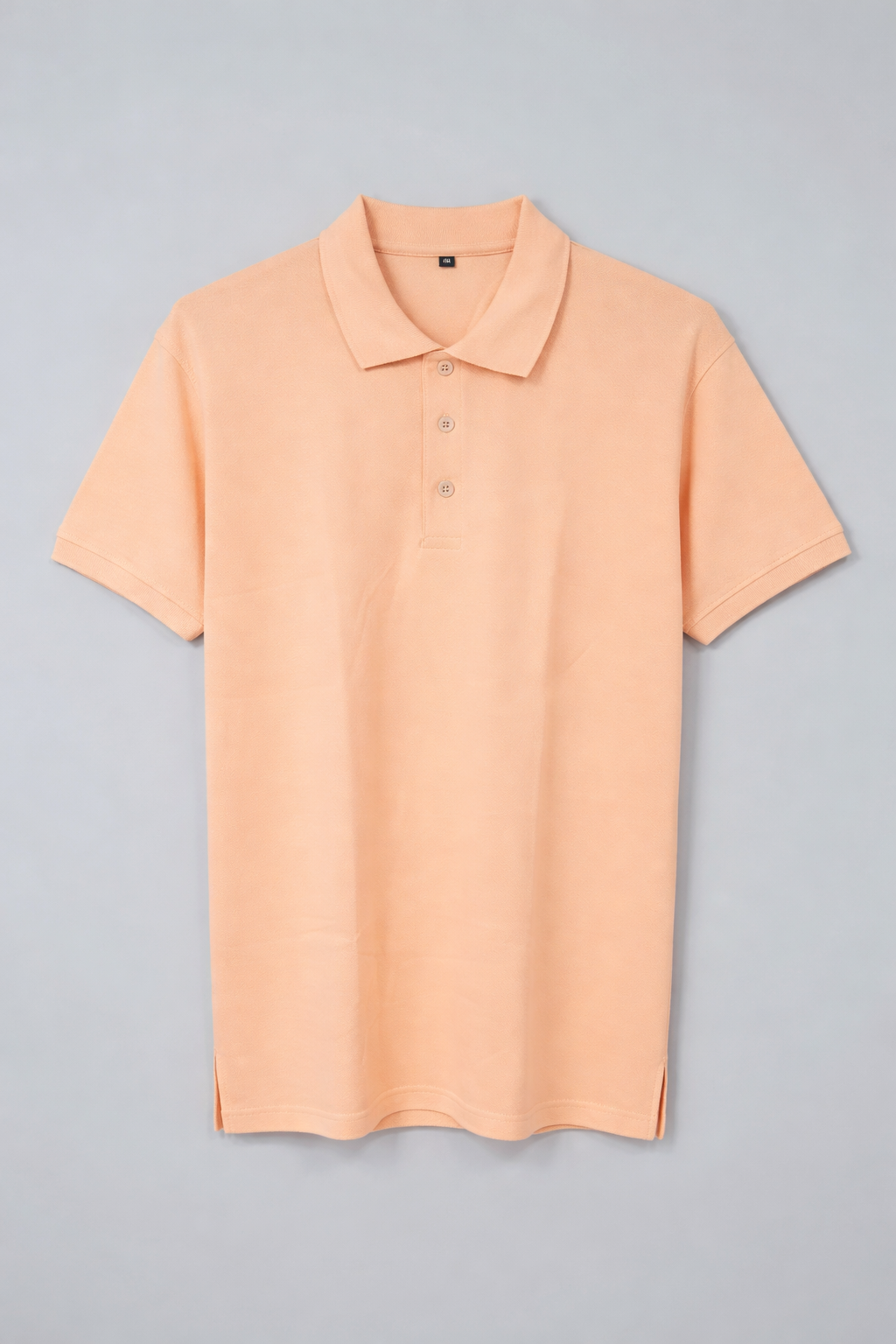 Peach - Premium 100% Combed Compact Cotton Polo T-Shirt | Soft • Durable • Breathable