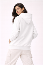320 GSM Premium Cotton Brushed Loop knit - White