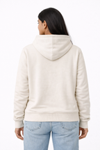 320 GSM Premium Cotton Brushed Loopknit-Off White