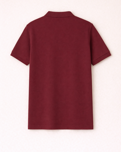 Maroon Honey Combo Men’s Polo T-Shirt Pack | 100% Cotton Super Combed | Premium Matty Fabric | Regular Fit