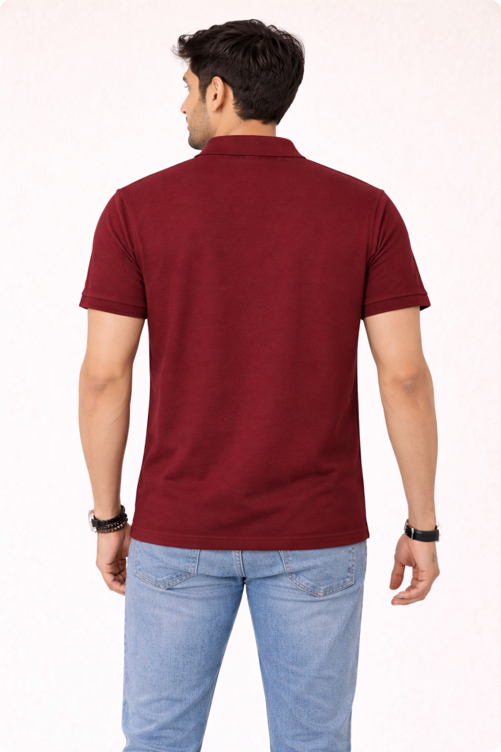 Maroon Honey Combo Men’s Polo T-Shirt Pack | 100% Cotton Super Combed | Premium Matty Fabric | Regular Fit