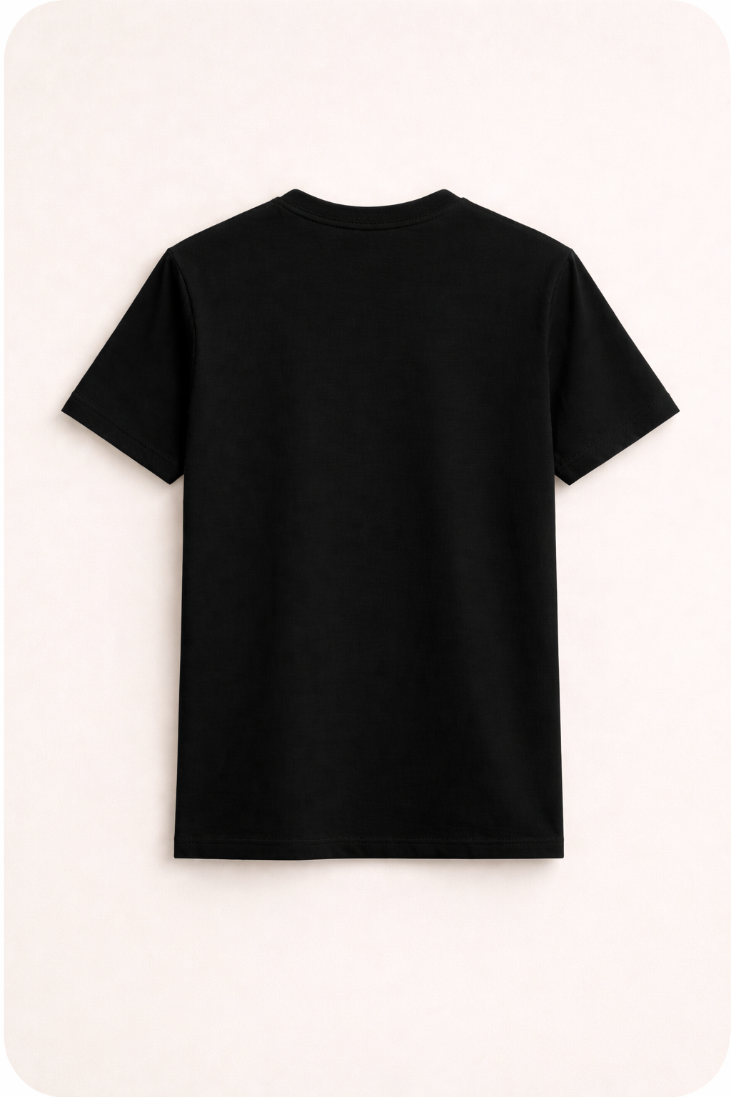 Black - Kids Premium Cotton T-Shirt – 180 GSM Super Combed | Soft, Durable & Everyday Comfort
