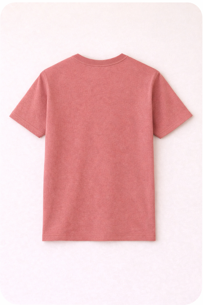 Baby Pink - Kids Premium Cotton T-Shirt – 180 GSM Super Combed | Soft, Durable & Everyday Comfort