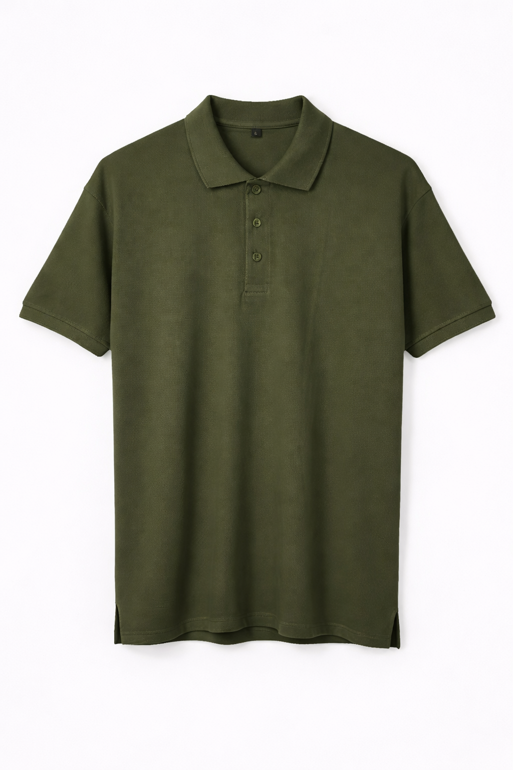 Garden Green - Premium 100% Combed Compact Cotton Polo T-Shirt