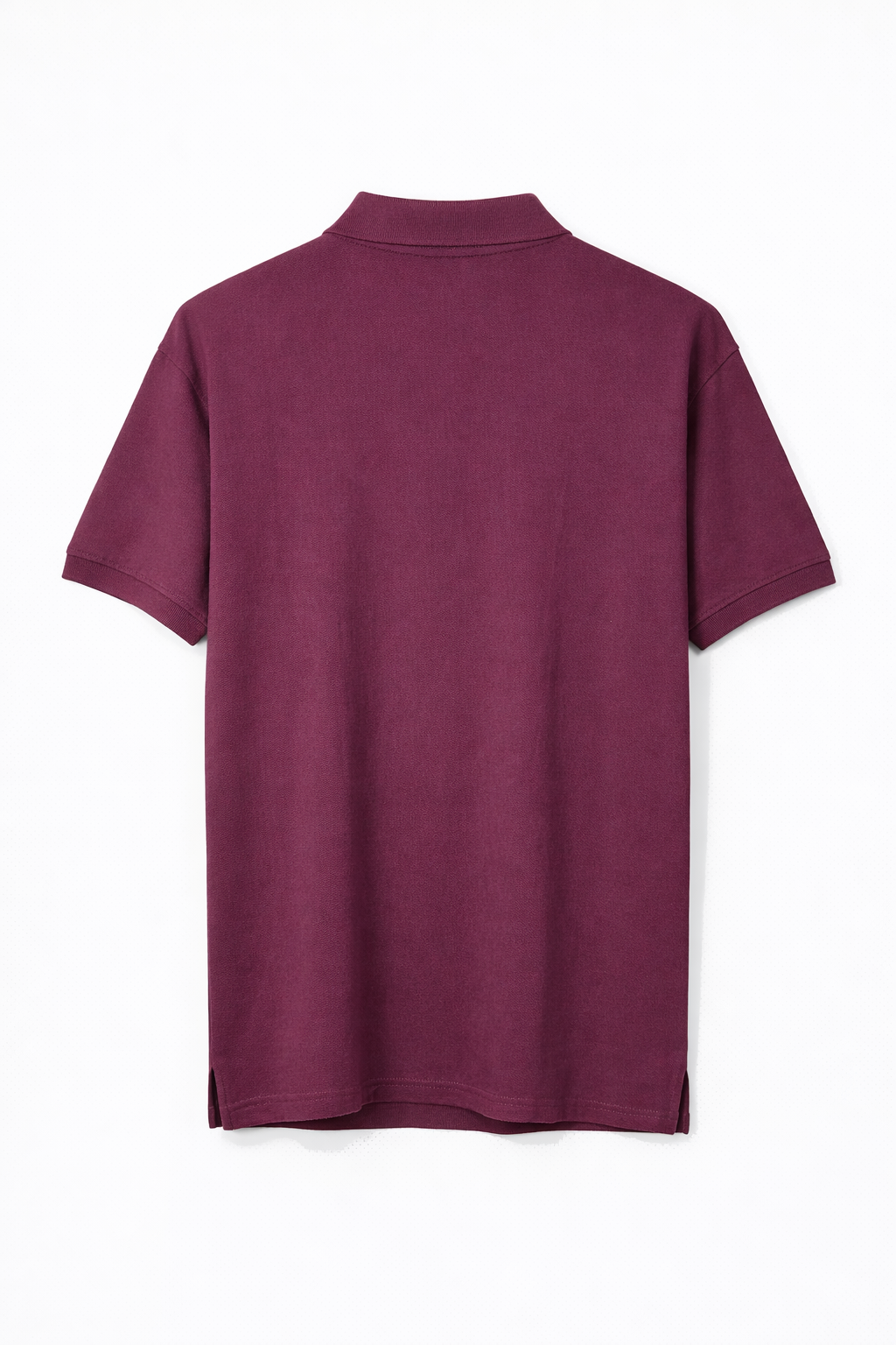 Wine Purple - Premium 100% Combed Compact Cotton Polo T-Shirt
