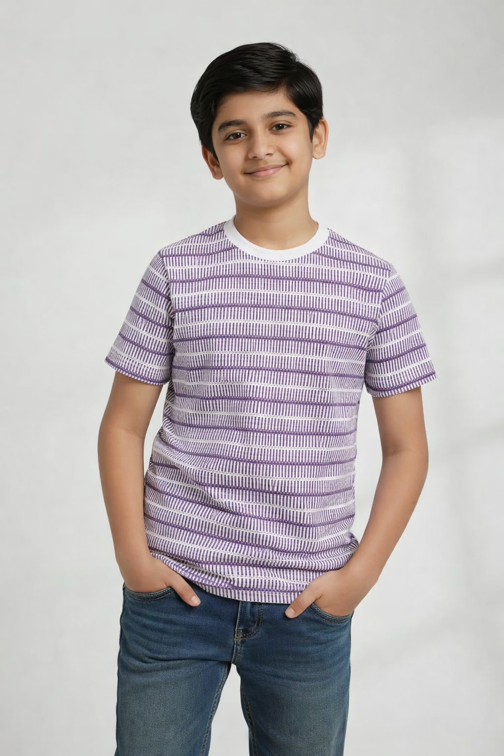 Boys Cathonic Fabric Printed T-Shirt – Soft & Stylish Casual Wear