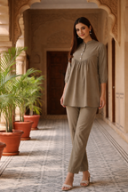 Sage Serenity Pure Cotton Co-ord Set