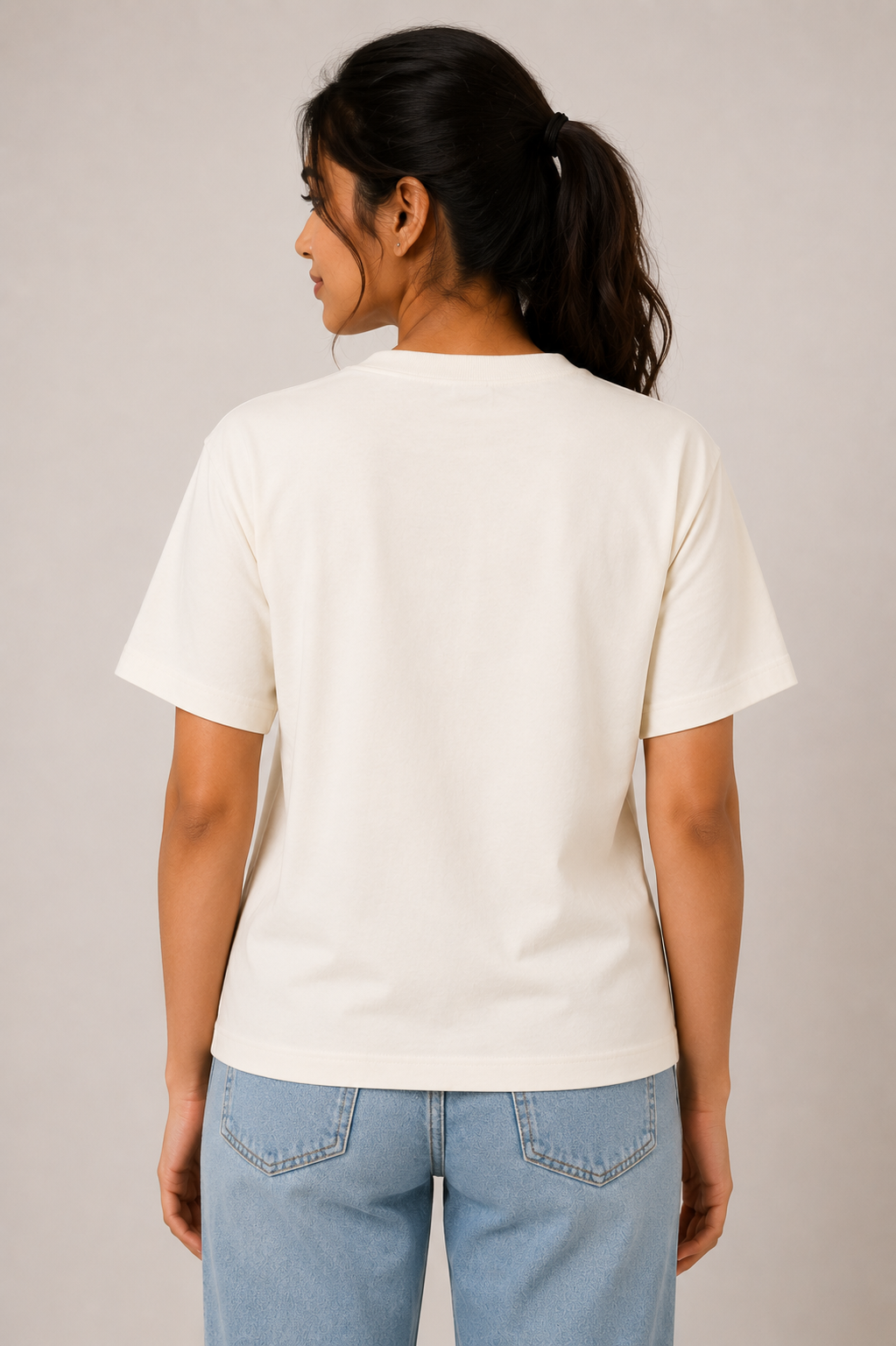 Off White Oversized T-Shirt | 240 GSM