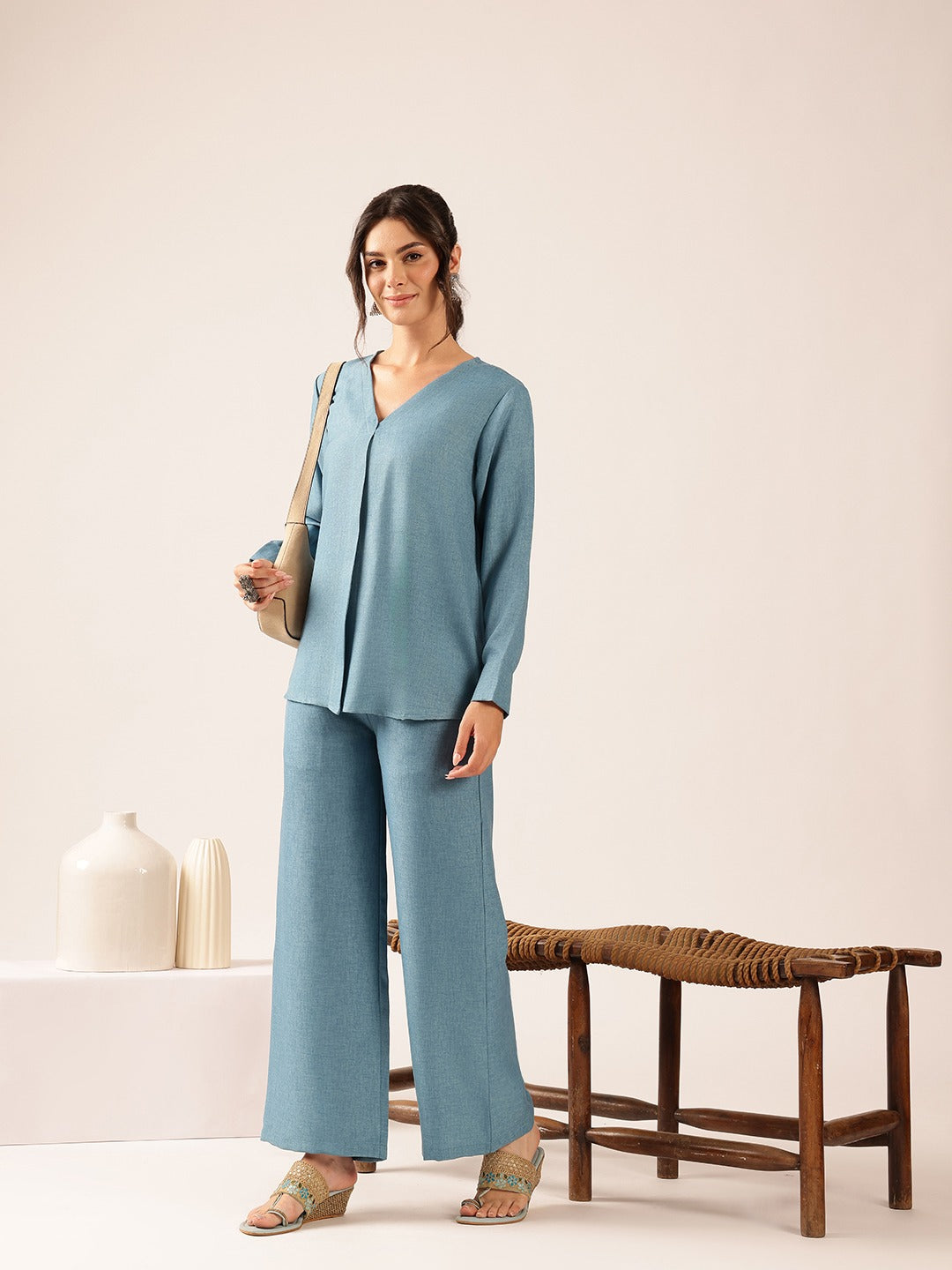 Women’s Sage Green Western Co-Ord Set