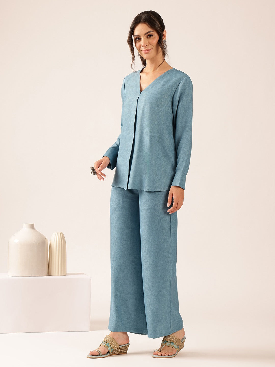 Women’s Sage Green Western Co-Ord Set