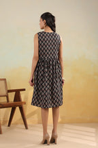 Hand-Block Printed Cotton Dress — Breezy Everyday Casual Wear