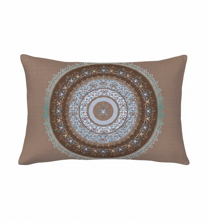 Regal Mandala Luxe – Digital Print Satin Cotton Bedsheet