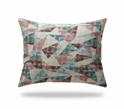 Premium Cotton Geometric Print Bedsheet Set – King Size 114x120, 320 TC with Pillow Covers