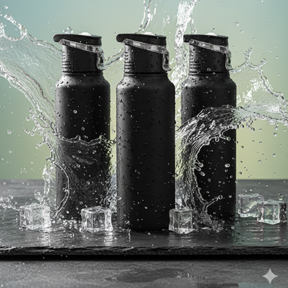 Stainless Steel Water Bottle – 750 ml | BPA Free & Rust Free