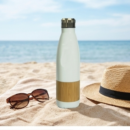 Stainless Steel Thermos Bottle – 500ml | Double-Wall Insulated | Hot & Cold