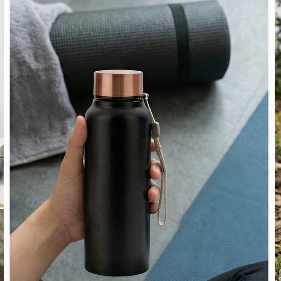 Black Rose Steel Bottle 750ml